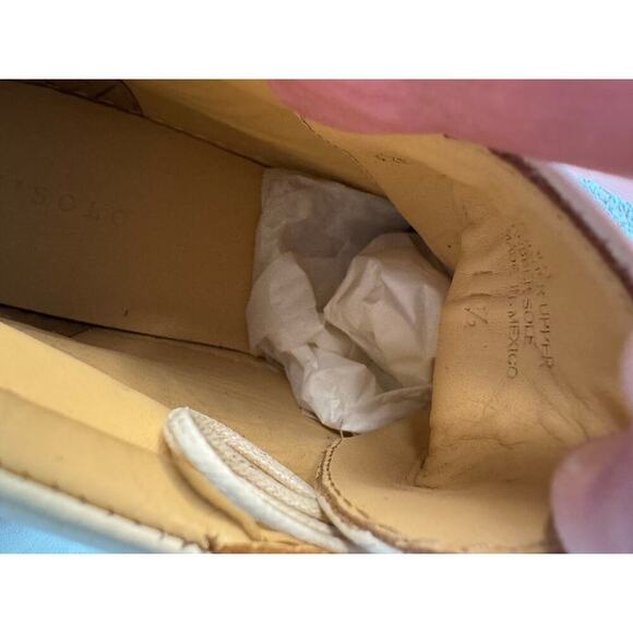 Nisolo Men’s Cortez High Top Sneakers Size - 11.5 - New - Bone Color - Picture 7 of 12